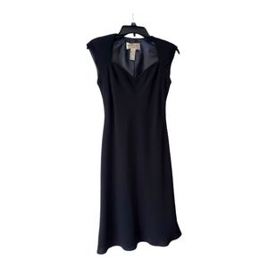 Evan Picone black dress‎ with sequin detail